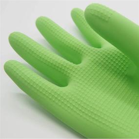 img 3 attached to 3 Pairs Reusable Waterproof Gloves Household Supplies