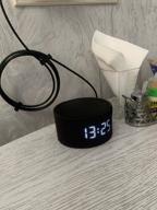 img 1 attached to Smart speaker Yandex Station Mini without clock with Alice, black onyx, 10W review by Janis Endzelins ᠌