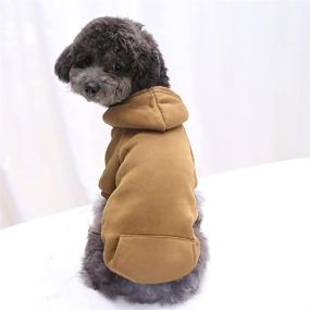 img 1 attached to Толстовка с капюшоном Yikeyo Dog Pocket Sweatshirt