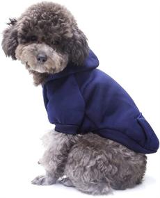 img 2 attached to Толстовка с капюшоном Yikeyo Dog Pocket Sweatshirt