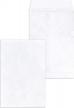 professional grade tyvek envelopes - durable & tear-proof 6x9 shipping mailers with easy self-seal closure - pack of 15 logo