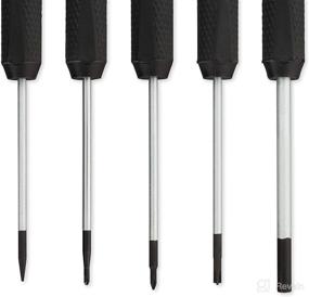 img 1 attached to Optimized iFixit Marlin Screwdriver Set - 5 Precision Screwdrivers for iPhone