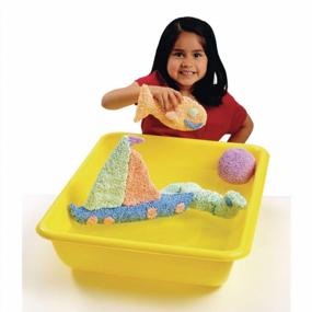 img 1 attached to Colorations Incredible Foam Dough, 7 цветов, всего 28 унций, для детей, развивающая глина, идеально подходящая для декоративно-прикладного искусства, детского сада и PreK, детские игрушки, развивает творческие способности и двигательные навыки