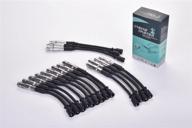 🔌 cable master spark plug wires - compatible with mercedes-benz cl500, clk430, e500, s500, sl500 - v8 - set of 16 wires логотип