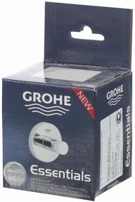 img 4 attached to Hook Grohe Essentials 40364, Brushed Nickel Infinity