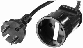 img 2 attached to Power extension cord ZUBR 1 socket 50m 55023-50 10A IP20 without 50 m