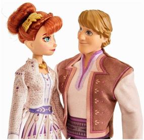 img 3 attached to Набор кукол Hasbro Disney Frozen 2 Анна и Кристофф, 28 см, E5502