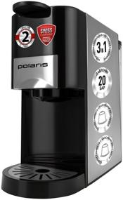 img 3 attached to Combined coffee maker Polaris PCM 2020 3-in-1, black/silver