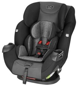 img 3 attached to Car Seat Group 1/2/3 (9-36 kg) Evenflo Symphony e3 LX Platinum Series, charcoal shadow