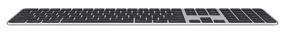 img 4 attached to Apple Magic Keyboard Wireless Keyboard with Touch ID and Numeric Pad Grey/Black English