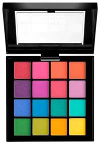 img 3 attached to NYX professional makeup Palette of shadows Ultimate Shadow Palette brights 04