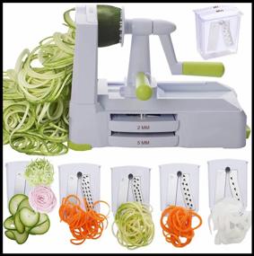 img 2 attached to Vegetable cutter with interchangeable nozzles spiralizer-1-horizontal PVHOME