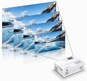 img 2 attached to 1080P Full HD Mini Projector Remote Control Projector Home Theater Compatible HDMI VGA USB TF AV