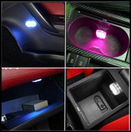 led lighting in the car, lighting in the interior of the car, usb charging, led lamp in the glove compartment of the car, lighting for the cabinet and bedside tables logo