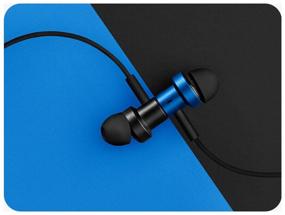 img 4 attached to 🎧 Xiaomi Double Dynamic Earphone SDQEJ06WM: Immersive Blue Headphones for Superior Audio Experience