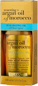 img 2 attached to OGX Argan Moroccan Hair Restoration Oil Penetrating Oil