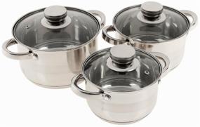 img 2 attached to Set of pans Kelli KL-4215/4216 6 pr. silver
