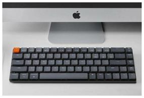 img 4 attached to Keychron K7 Wireless Ultra-Slim Mechanical Keyboard, 68 Keys, RGB Backlit, Brown Switch