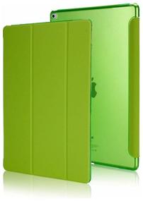 img 2 attached to Tablet case for Apple iPad 9.7 (2017/2018) / iPad Air / iPad Air 2, ultra-thin, transforms into a stand (light green)