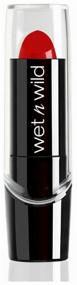 img 2 attached to Wet n Wild Silk Finish Lipstick, hot red