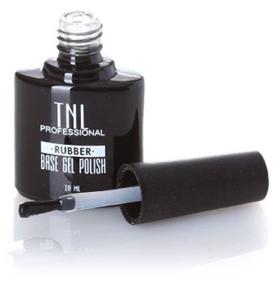 img 2 attached to TNL Professional Rubber Base Gel Polish, transparent, 10 ml