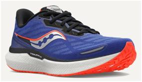 img 2 attached to Saucony TRIUMPH 19 M RU 40 UK 7 US 8 sneakers, sapphire/vizi red Running