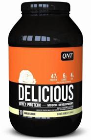 img 3 attached to Протеин QNT Delicious Whey, 908 гр., ваниль