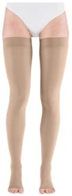 img 3 attached to medi mediven plus 199/200 anti-varicose stockings with silicone bands, class 2, size: 6, length: 72-83 cm, caramel