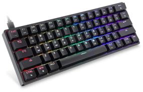img 4 attached to ⌨️ SKYLOONG SK61 Keyboard with Gateron Optical Red/Black Switches, Russian Layout