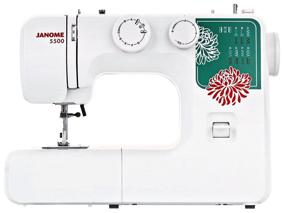 img 4 attached to Sewing machine Janome 5500, white-green