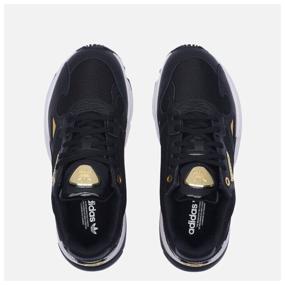 img 4 attached to Women Sneakers adidas Originals Falcon Black, Size 39.5 EU