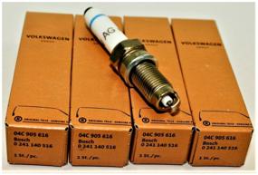 img 4 attached to Spark plug original VAG 04С905616 for Volswagen Polo sedan 2016-, Jetta. Caddy. golf. Skoda Rapid for CFNA, CFNB, CWVA, CWVB engines