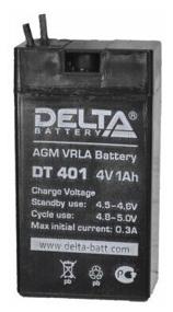 img 3 attached to Battery 4V - 1 Ah "Delta DT" (DT 401)