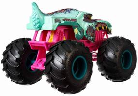 img 3 attached to 🦖 1:24 Green Zombie Rex Hot Wheels Monster Truck - FYJ83 Big