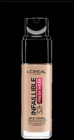 img 2 attached to L "Oreal Paris Foundation Infaillible fresh tone 32 h, 30 ml, shade: 110 Vanilla rose