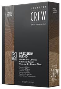 img 4 attached to 👨 Precision Blend Medium Natural 4/5 Gray Hair Camouflage Dye by American Crew