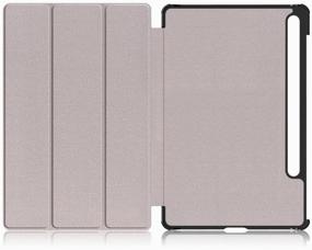 img 3 attached to MyPads cover for Samsung Galaxy Tab S7 11 SM-T870 / T875 (2020) / Samsung Galaxy Tab S8 (SM-X700N) 2022 Il Sottile slim smart leather n.