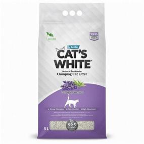 img 3 attached to Cat&quot’s White Lavender Compact Filler with Soft Lavender Fragrance For Cat Toilet (5l) Without Characteristic