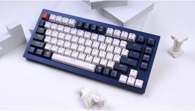 img 3 attached to Беспроводная механическая клавиатура QMK Keychron Q1, 84 клавиши, алюминиевый корпус, RGB подстветка, Gateron G Phantom Red Switch, цвет синий