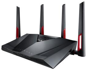 img 3 attached to Wi-Fi router ASUS RT-AC88U, black/red