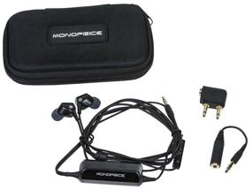 img 2 attached to Monoprice Enhanced Active Noise Canceling Earphones
