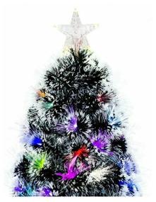 img 4 attached to Christmas tree, LED tree, luminous tree, artificial snow-covered spruce GCL CH-7075, illuminated, built-in garland, 180 cm