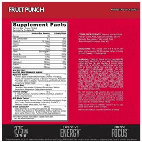 img 3 attached to BSN N.O.-Xplode Pre-Workout Fruit Punch 555 g can
