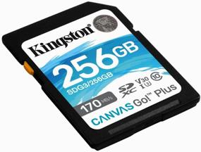 img 4 attached to Kingston Canvas Go! Plus SDXC 256 GB Class 10, V30, UHS-I U3, R/W 170/90 MB/s