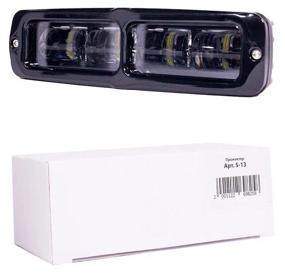 img 2 attached to Daytime running lights for cars, trucks, ATVs, snowmobiles / size 155*41*40 mm / 20W /LED / ELEMENT / white color / 2 pcs.