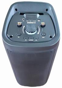 img 4 attached to 🔊 Powerful Super Bass CLM 8215 Speaker: Karaoke with Bluetooth, USB, TWS & More - 40Wt, 6000mAh
