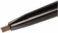 shinewell карандаш для бровей brow pencil & brow brush bp2, оттенок коричневый логотип