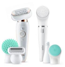 img 2 attached to Эпилятор Braun Silk-epil 9 Flex Beauty Set SES 9300, white