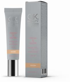 img 4 attached to OK Beauty BB Cream Fresh&Glow: Golden Shade, SPF 30, 30ml - A Comprehensive Review