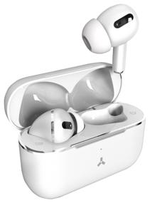 img 4 attached to Wireless headphones Accesstyle Indigo TWS, white